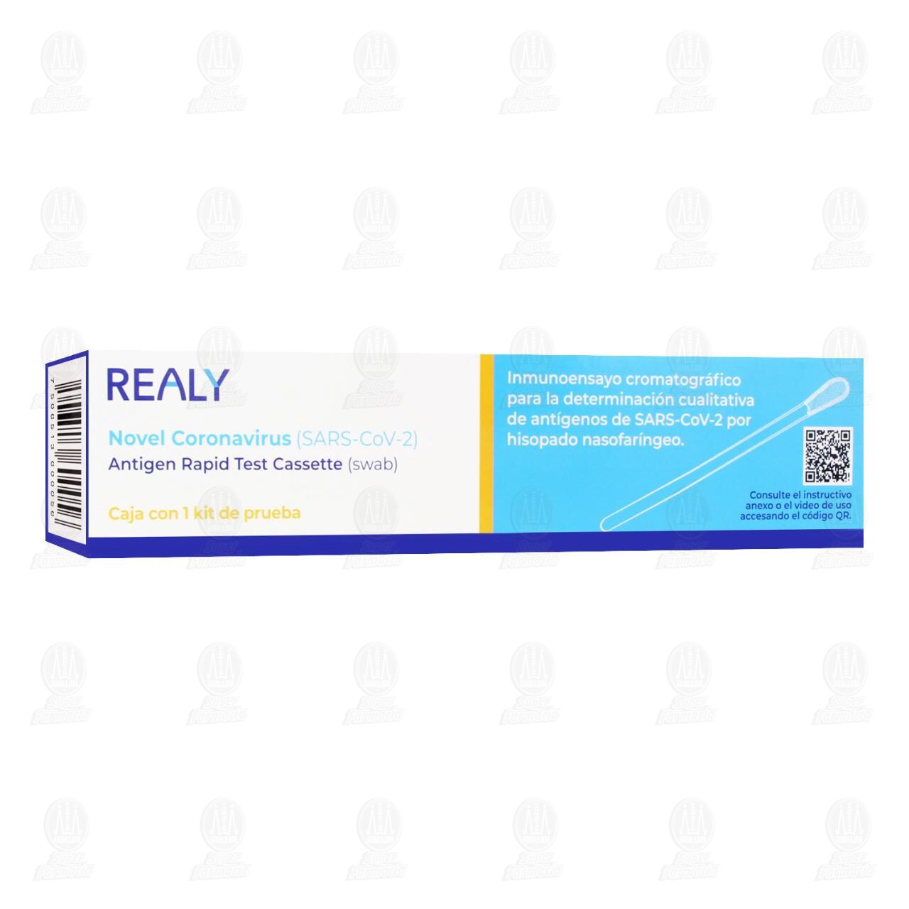 Prueba Rápida Realy Novel Antígeno por Hisopado Nasofaríngeo, 1 pz. image number 0