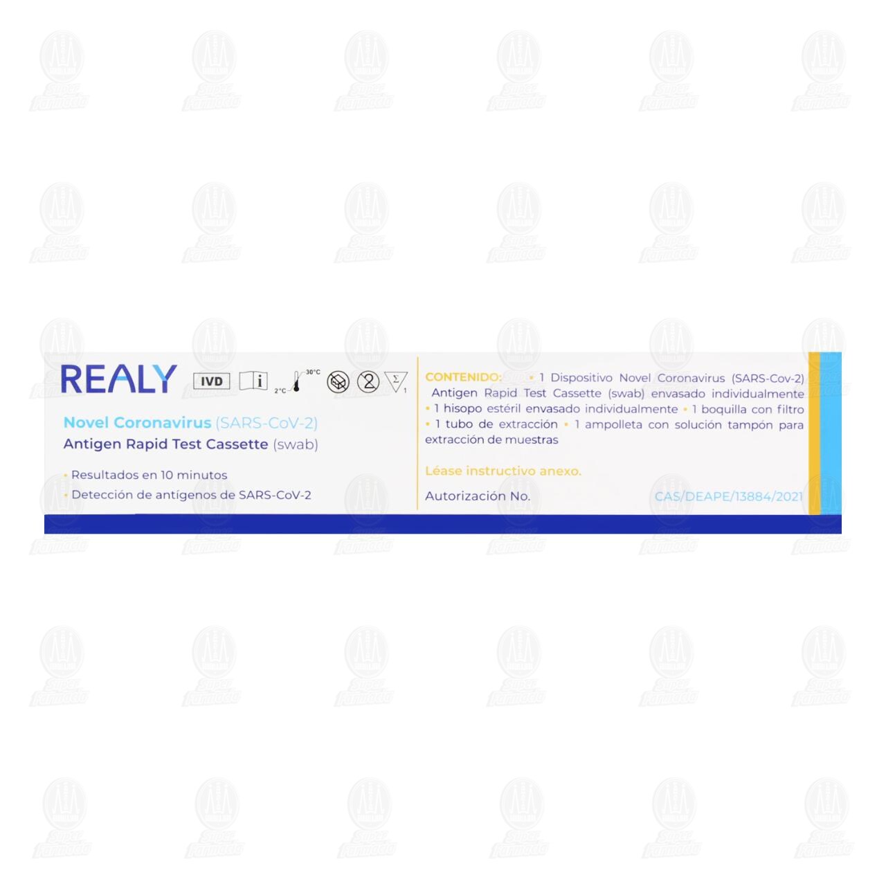 Prueba Rápida Realy Novel Antígeno por Hisopado Nasofaríngeo, 1 pz. image number 2