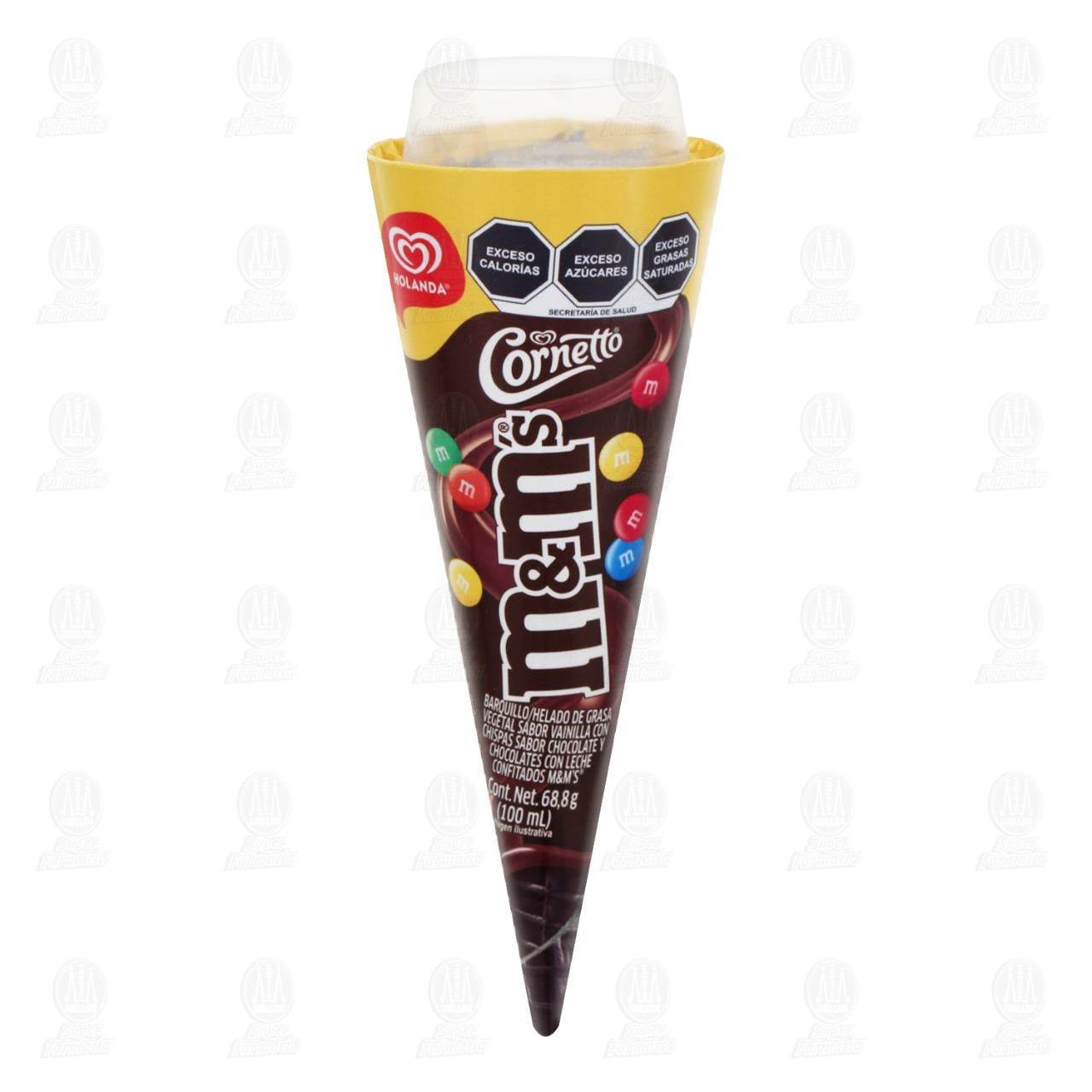 Barquillo Cornetto M&M's, 100 ml.