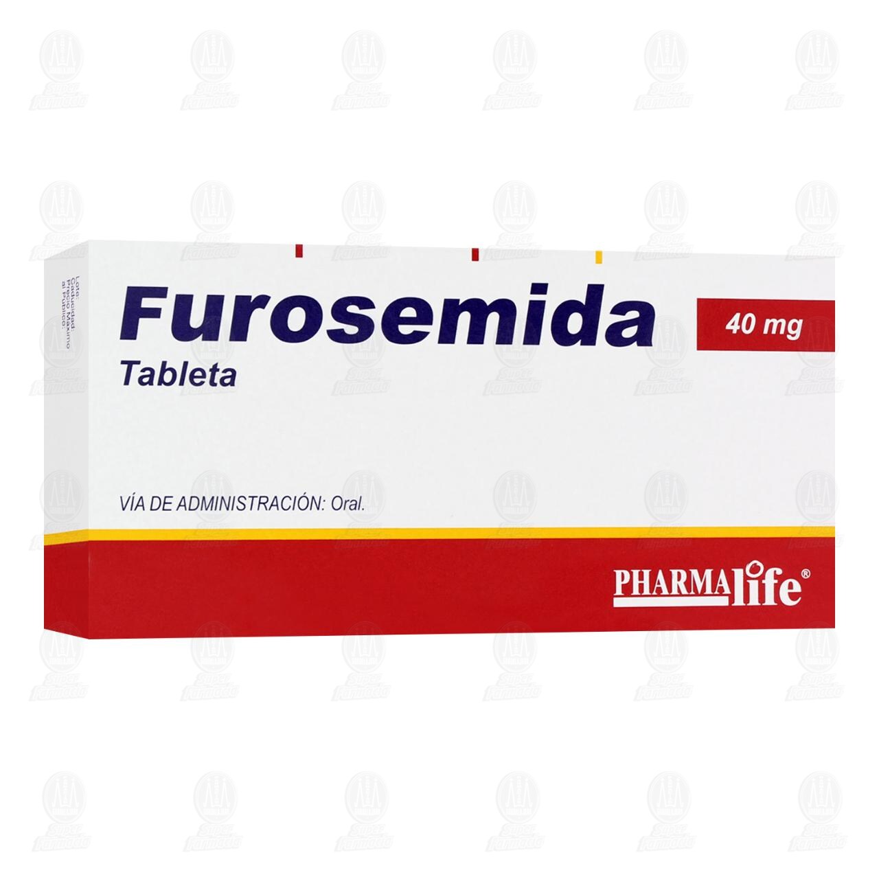 Furosemida 40 mg, 20 Tabletas Pharmalife.