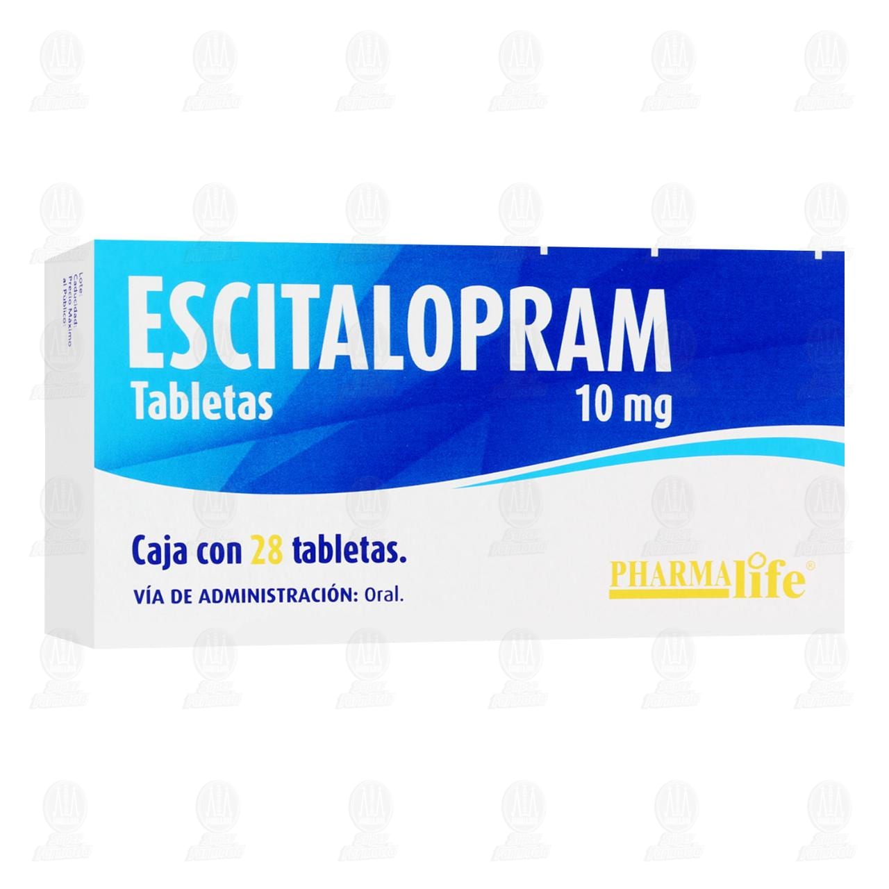 Imagen para Escitalopram 10mg 28 Tabletas Pharmalife