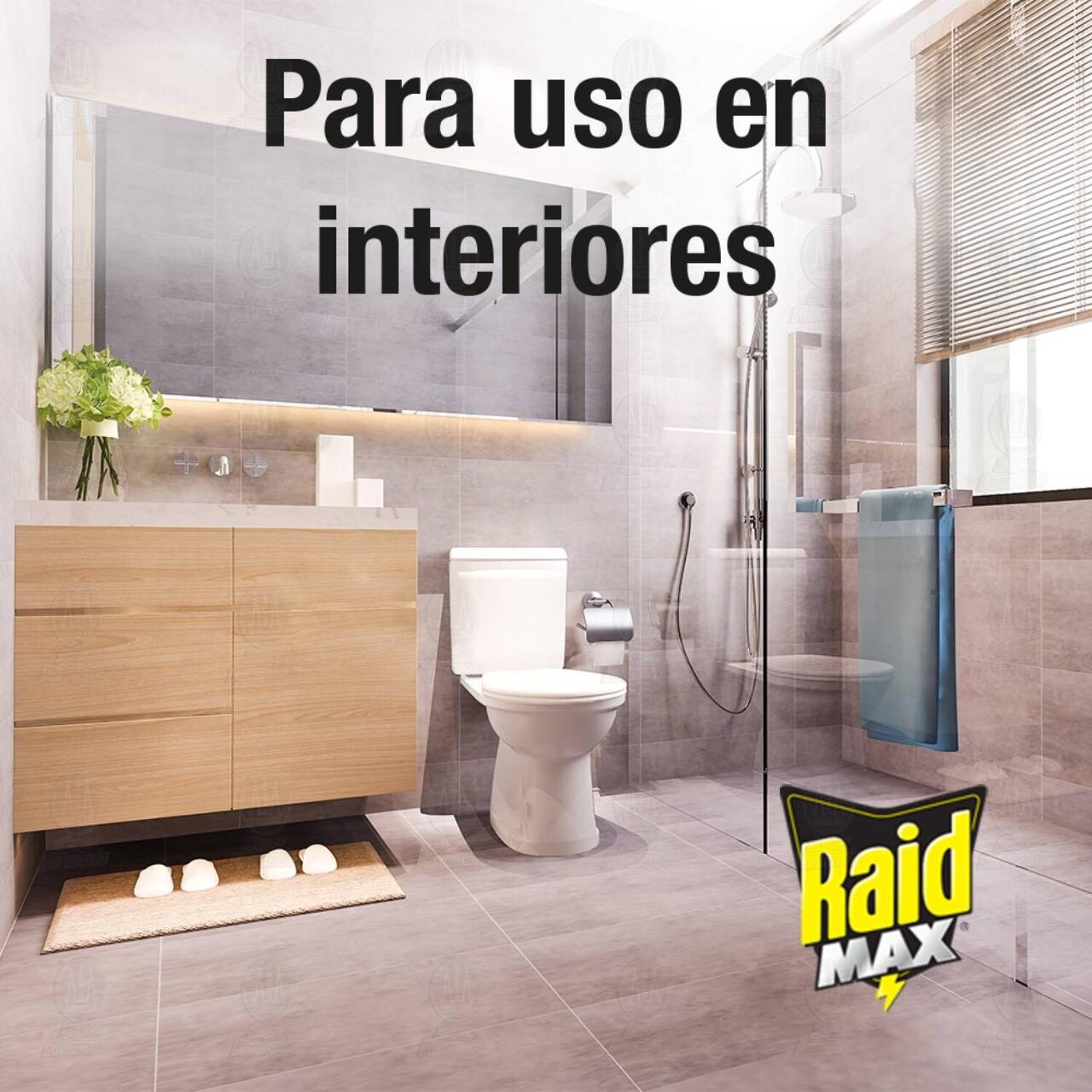 Insecticida Raid Max con Esencia de Naranja en Aerosol para Cucarachas e Insectos Rastreros, 400 ml. image number 2