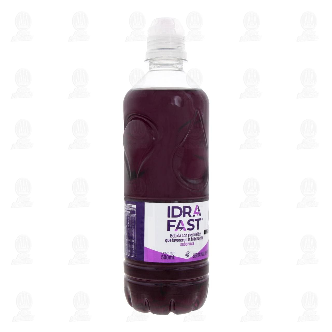 Imagen para Bebida Idra Fast con Electrolitos Sabor Uva, 500 ml.