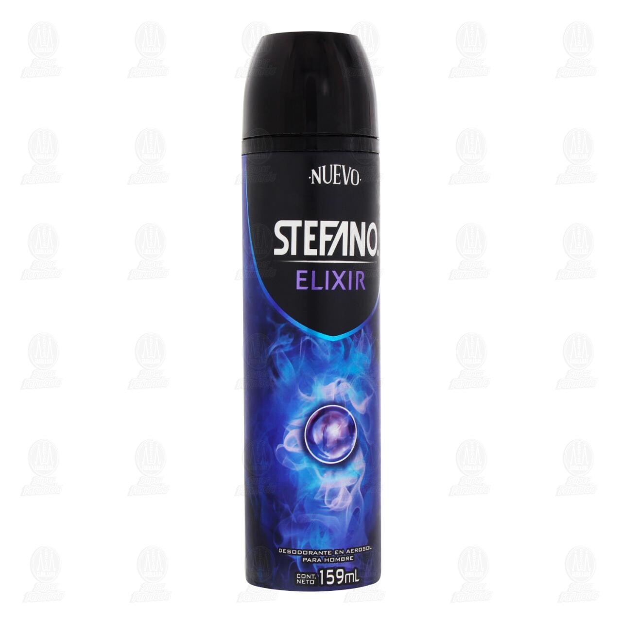 Desodorante Stefano Elixir en Aerosol, 159 ml.