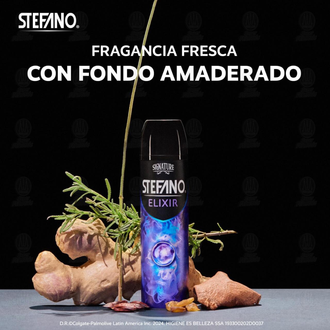 Desodorante Stefano Elixir en Aerosol, 159 ml. image number 2