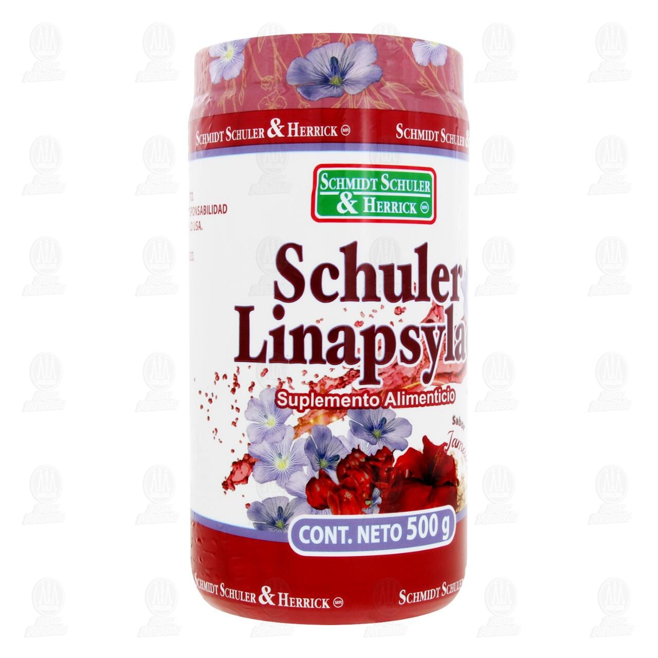 Suplemento Alimenticio Schuler Lynapsylac Sabor Jamaica, 500 gr.