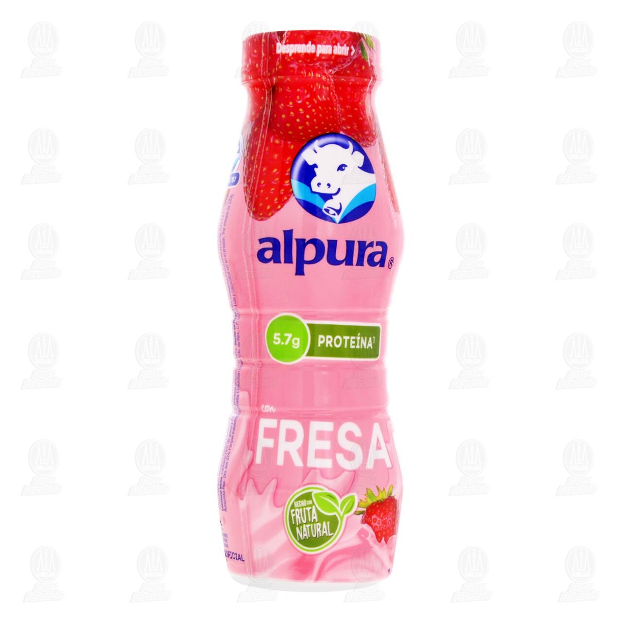 Yoghurt Bebible Alpura con Fresa, 220 gr. image number 2