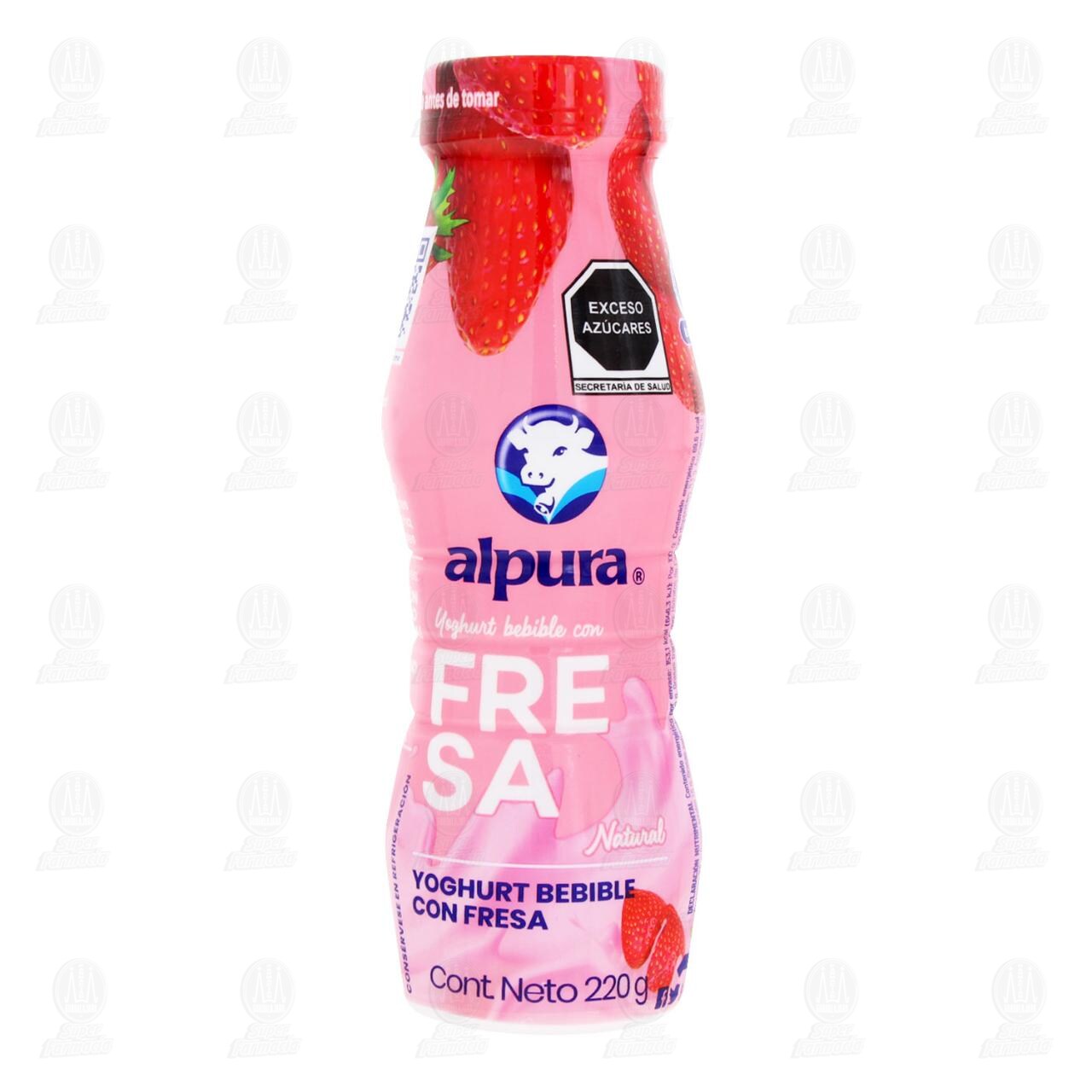 Yoghurt Alpura con Fresa, 220 gr. image number 1