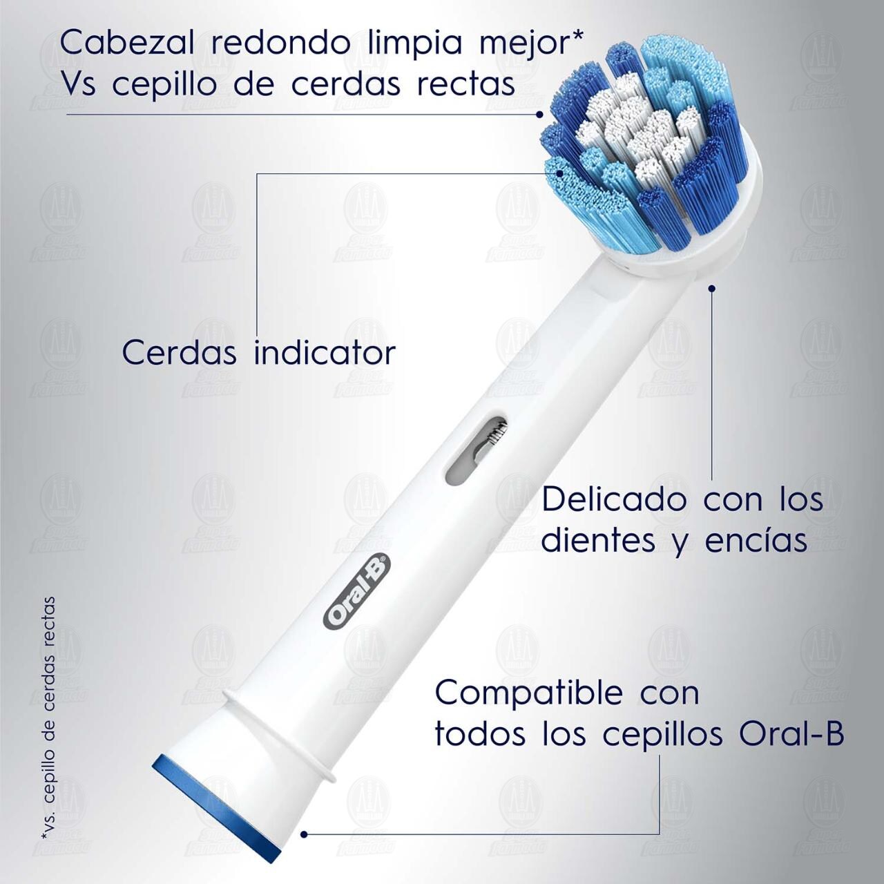 Cabezales de Repuesto Oral-B Pro-Salud Precisi&oacute;n Clean, 4 pzas. image number 2