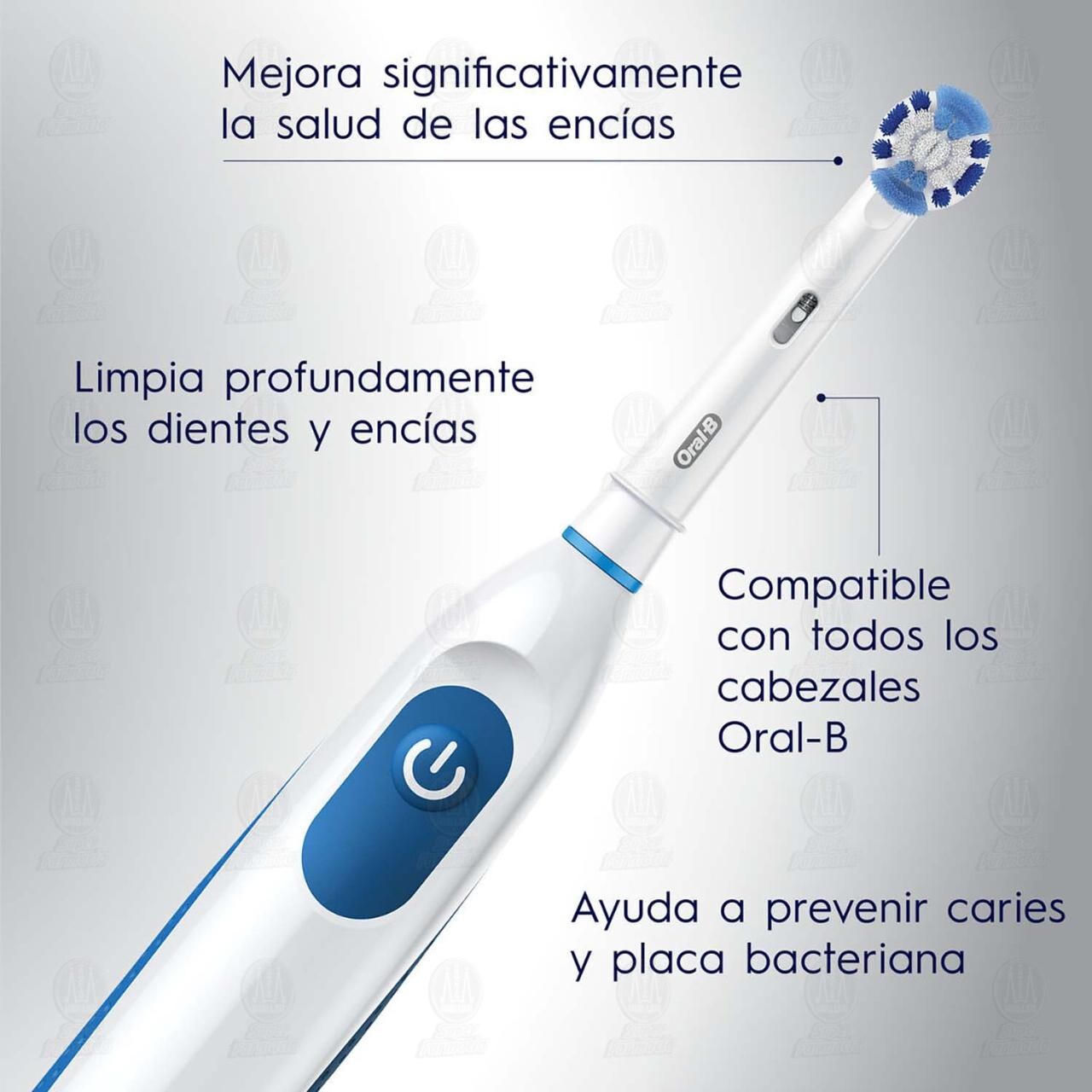 Cepillo de Dientes El&eacute;ctrico Oral-B Pro-Salud de Pilas, 1 Unidad. image number 2