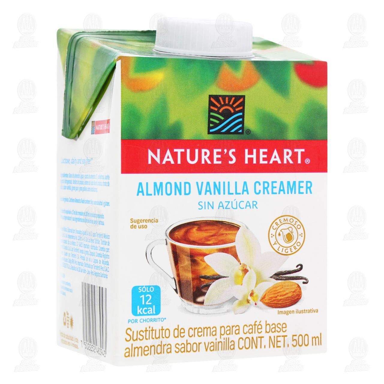 Nature´s Heart Sustituto de Crema para Café con Sabor a Vainilla, 500 ml. image number 0