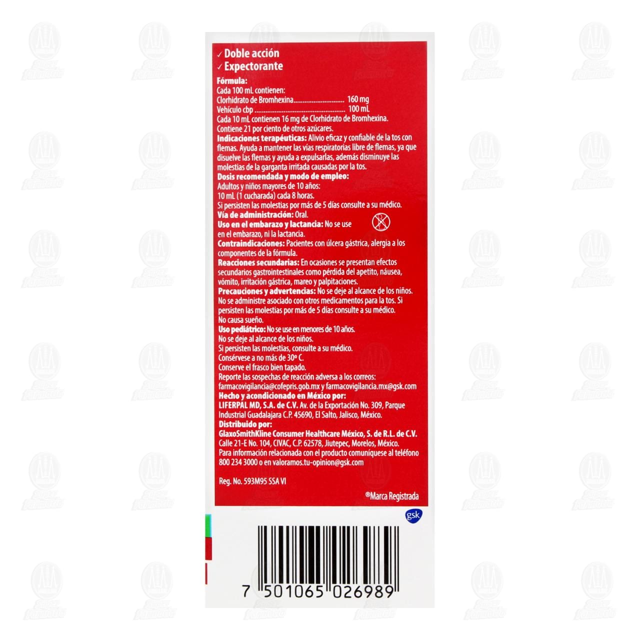 Tesalon Rd Tesalon Tesacof Jarabe Adulto Tos con Flema, 100 ml. de TESALON ...