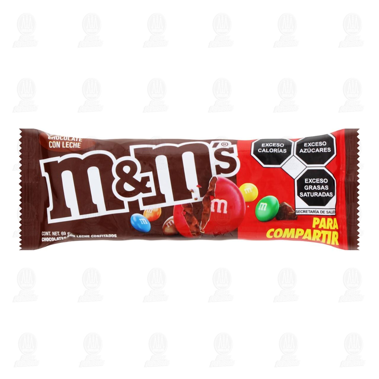 Chocolate M&M's con Leche, 69 gr.