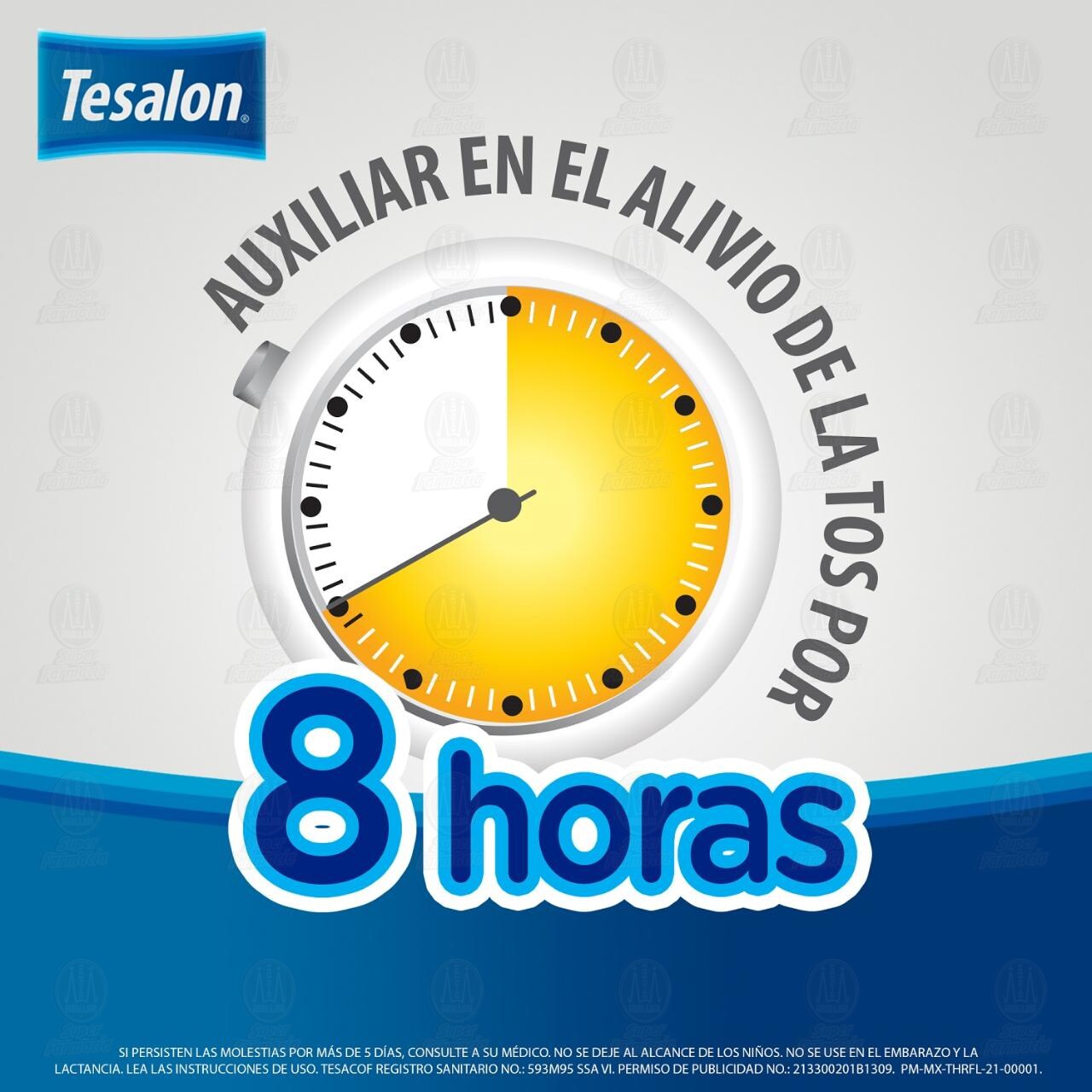 Tesalon Tesacof Jarabe Ni&ntilde;os Tos con Flema, 100 ml. image number 2