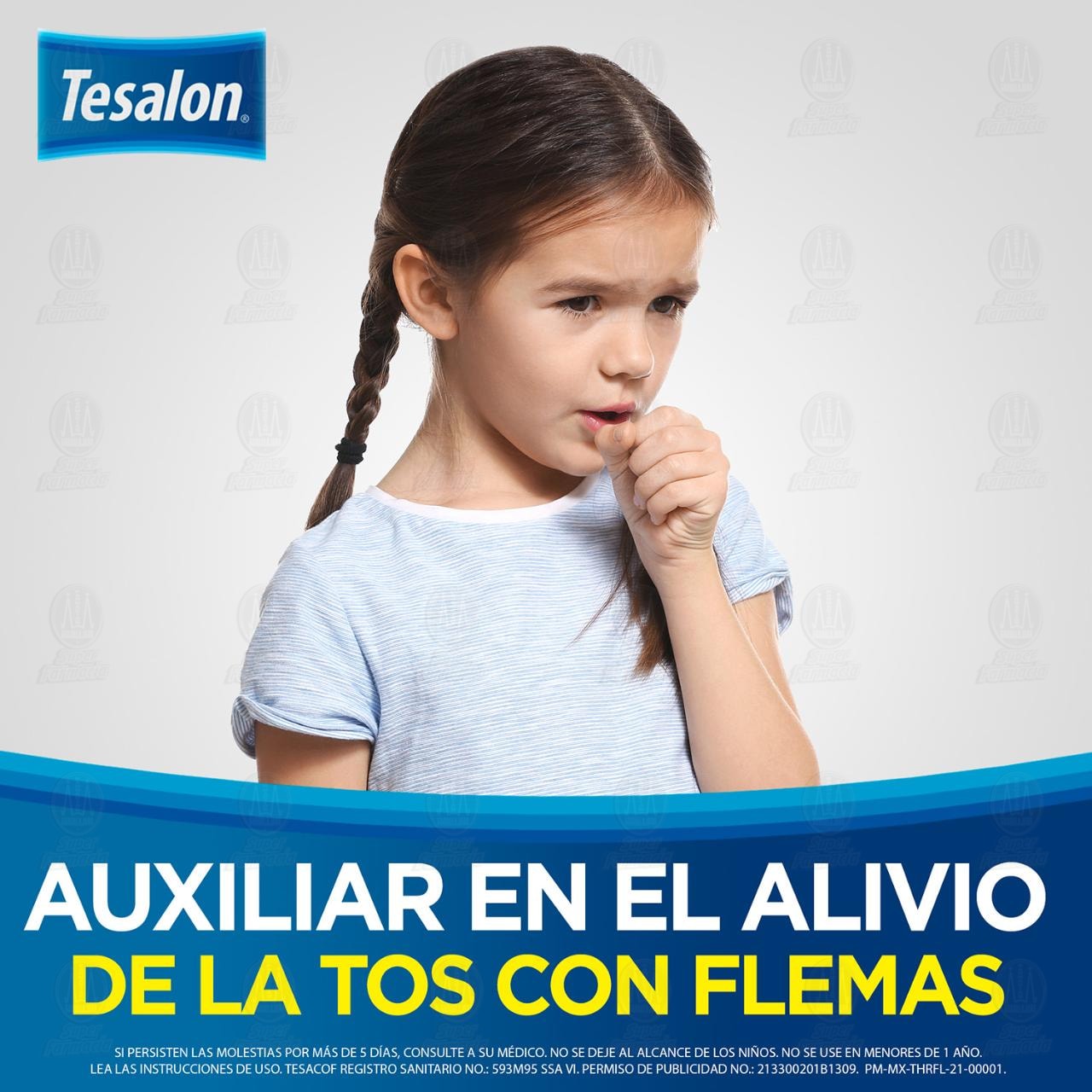 Tesalon Tesacof Jarabe Ni&ntilde;os Tos con Flema, 100 ml. image number 4