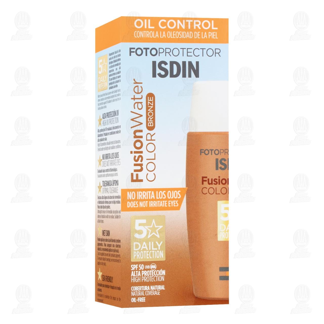 Imagen para Isdin Fotoprotector Fusion Water Color Bronze SPF50, 50 ml.