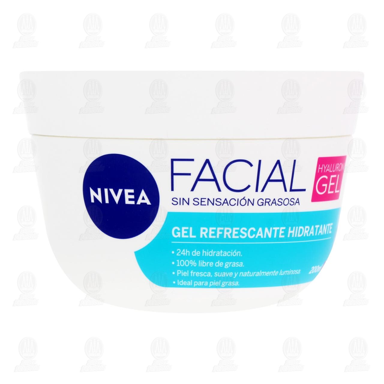 Nivea Gel Facial Refrescante Hidrante para Piel Grasa, 200 ml image number 0
