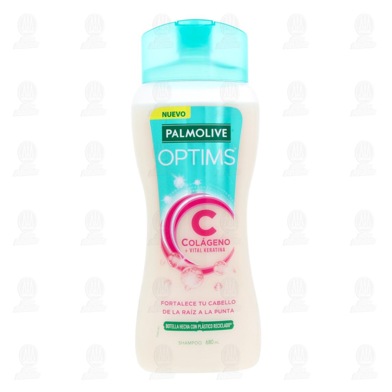 Shampoo Palmolive Optims Colageno+ Vital Keratina, 680 ml. image number 1