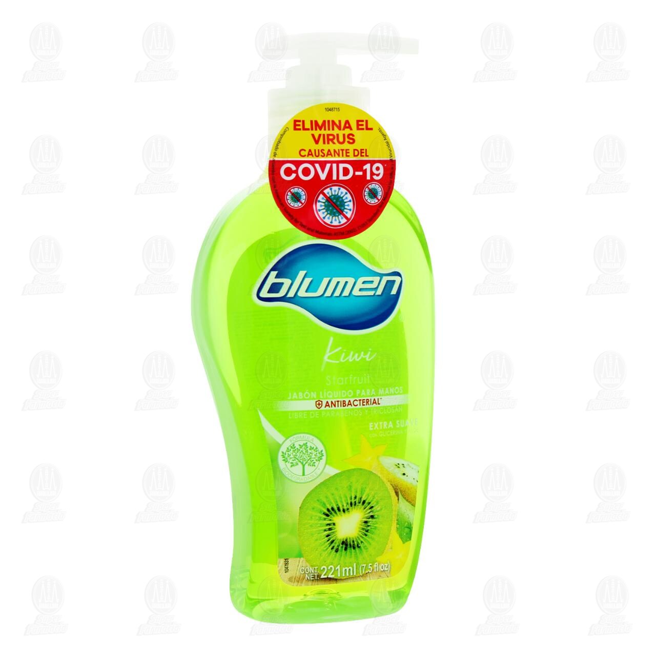 Jabón Líquido Blumen Kiwi Starfruit para Manos, 221 ml. image number 0