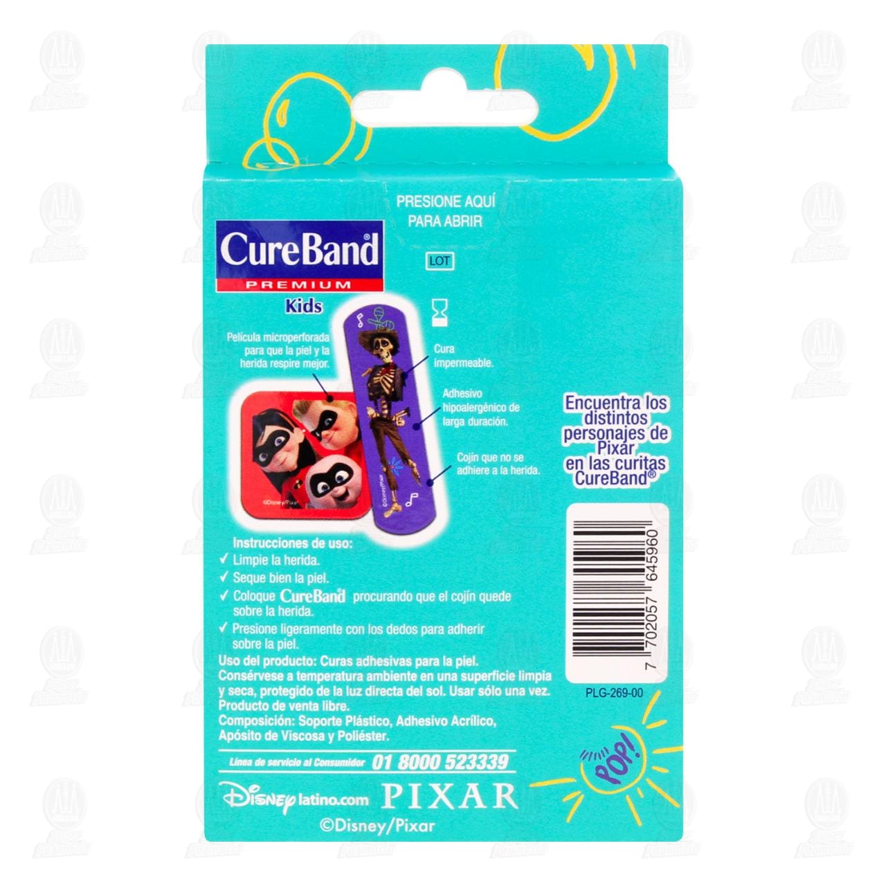 Cure Band Premium kids, 20 pzas. image number 2