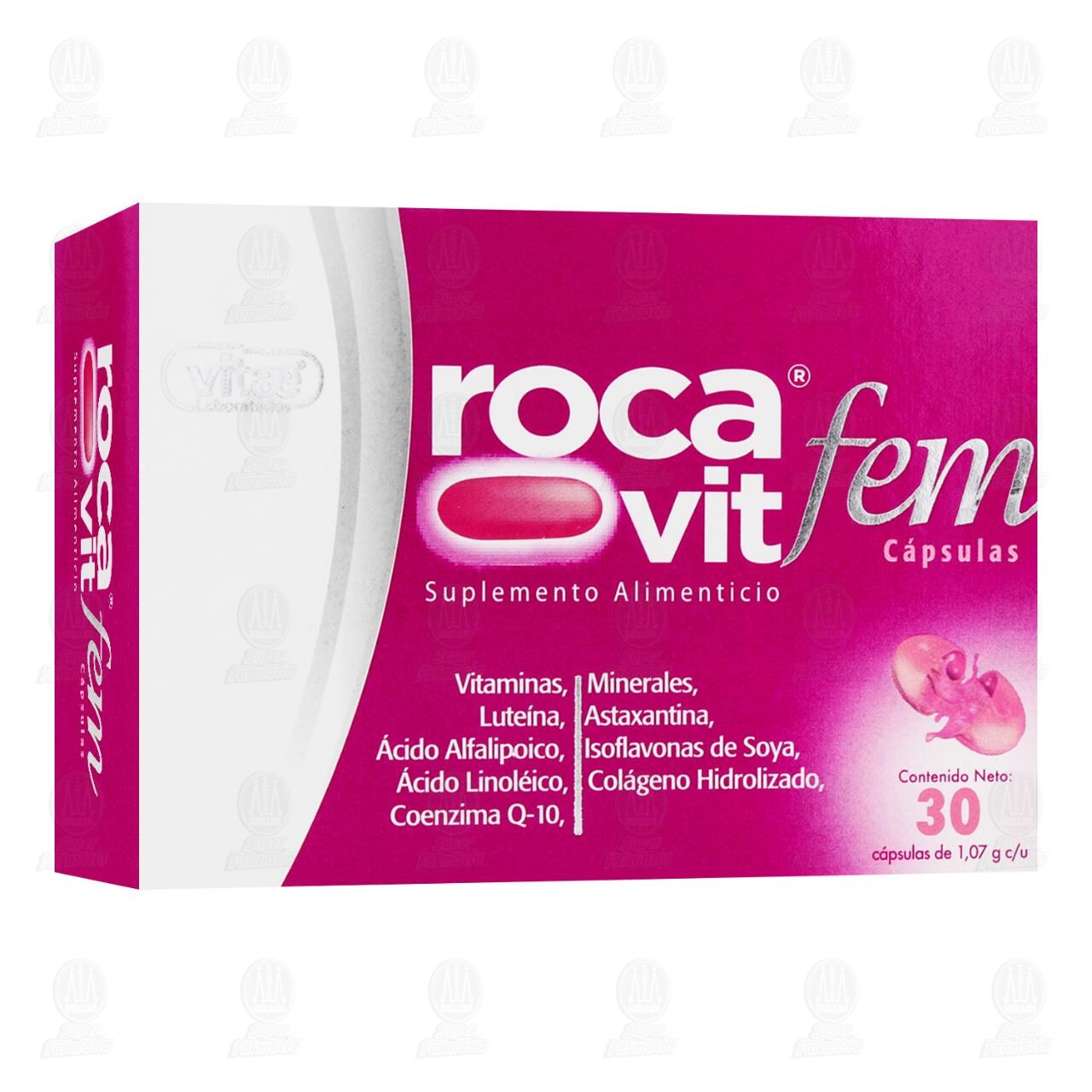 Rocavit Fem, 30 C&aacute;psulas. image number 0