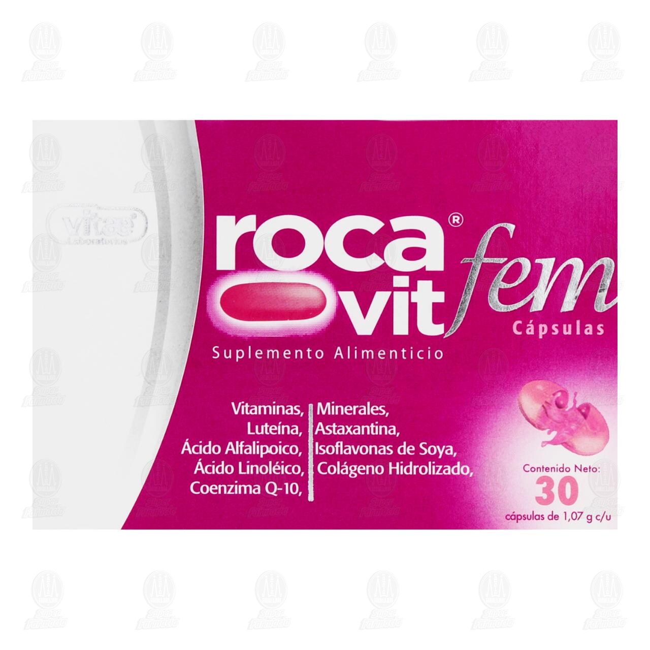 Rocavit Fem, 30 C&aacute;psulas. image number 1