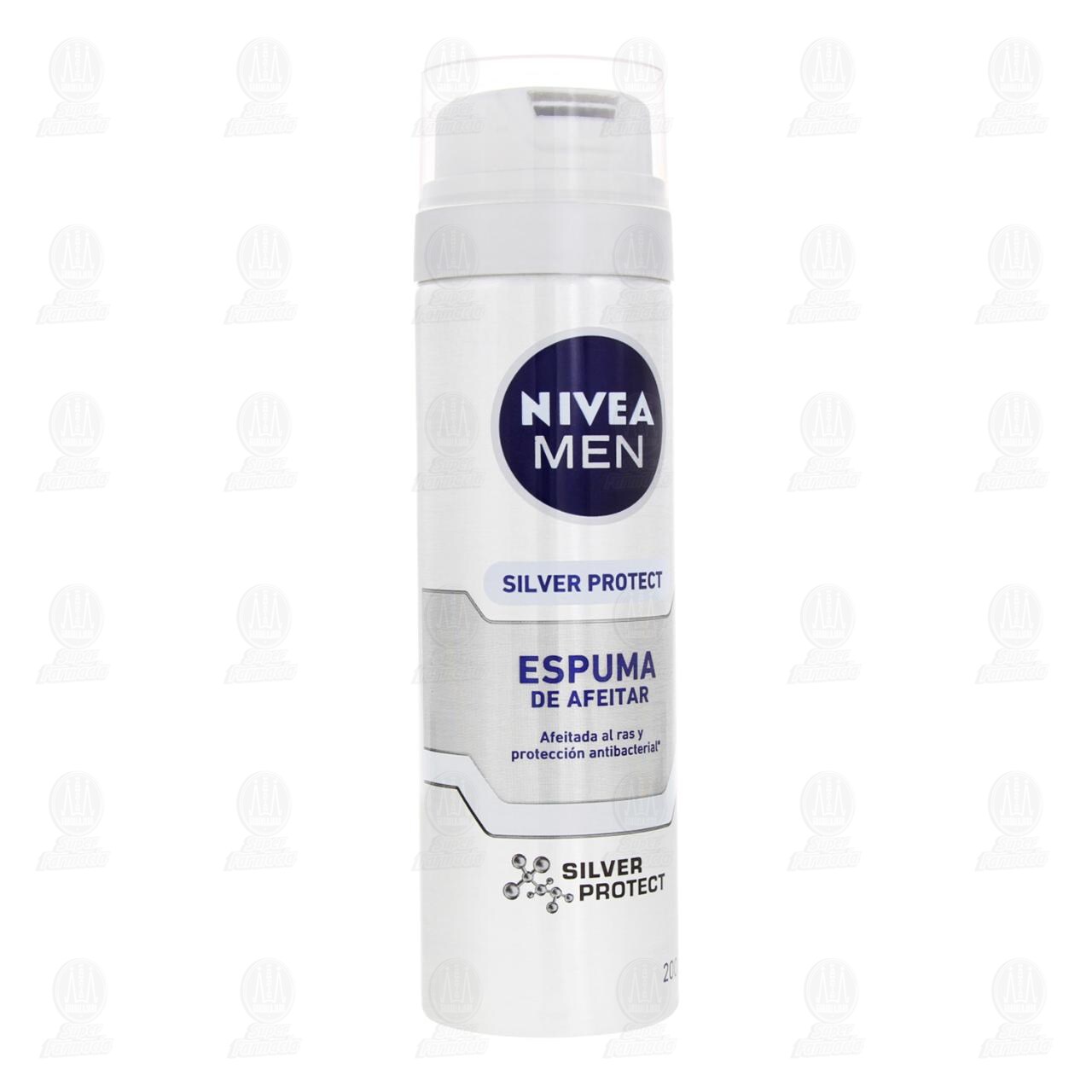 Nivea Men Espuma para Afeitar Silver Protect, 200 ml.