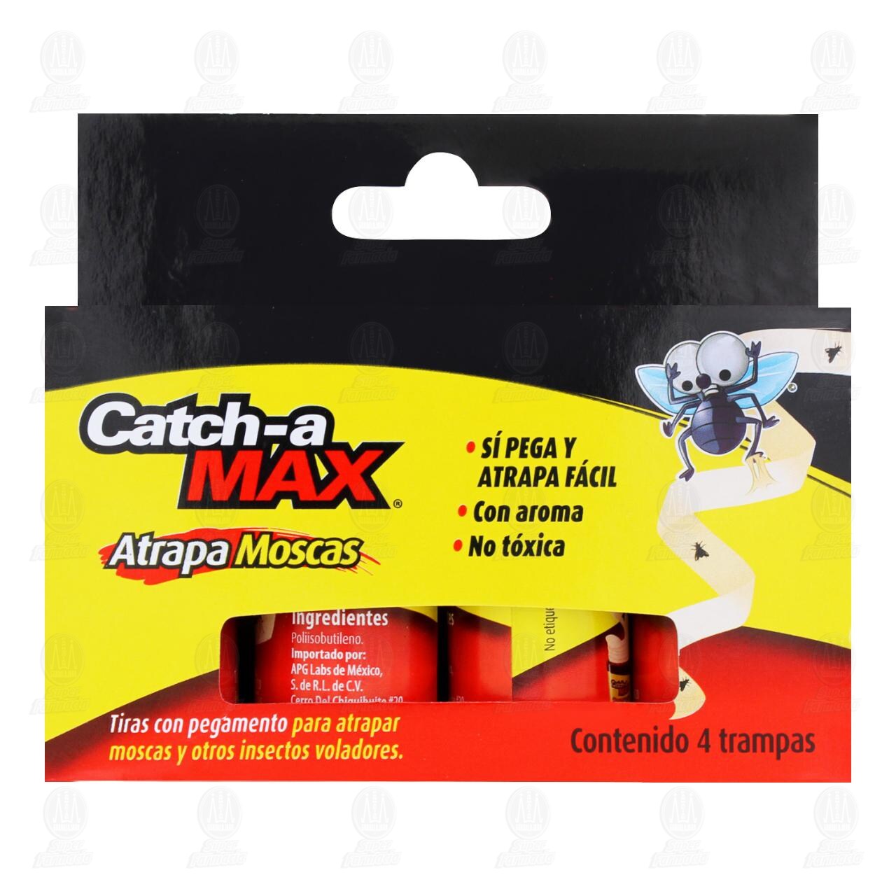 Trampas Catch Max Atrapa Moscas, 4 pzas. image number 1