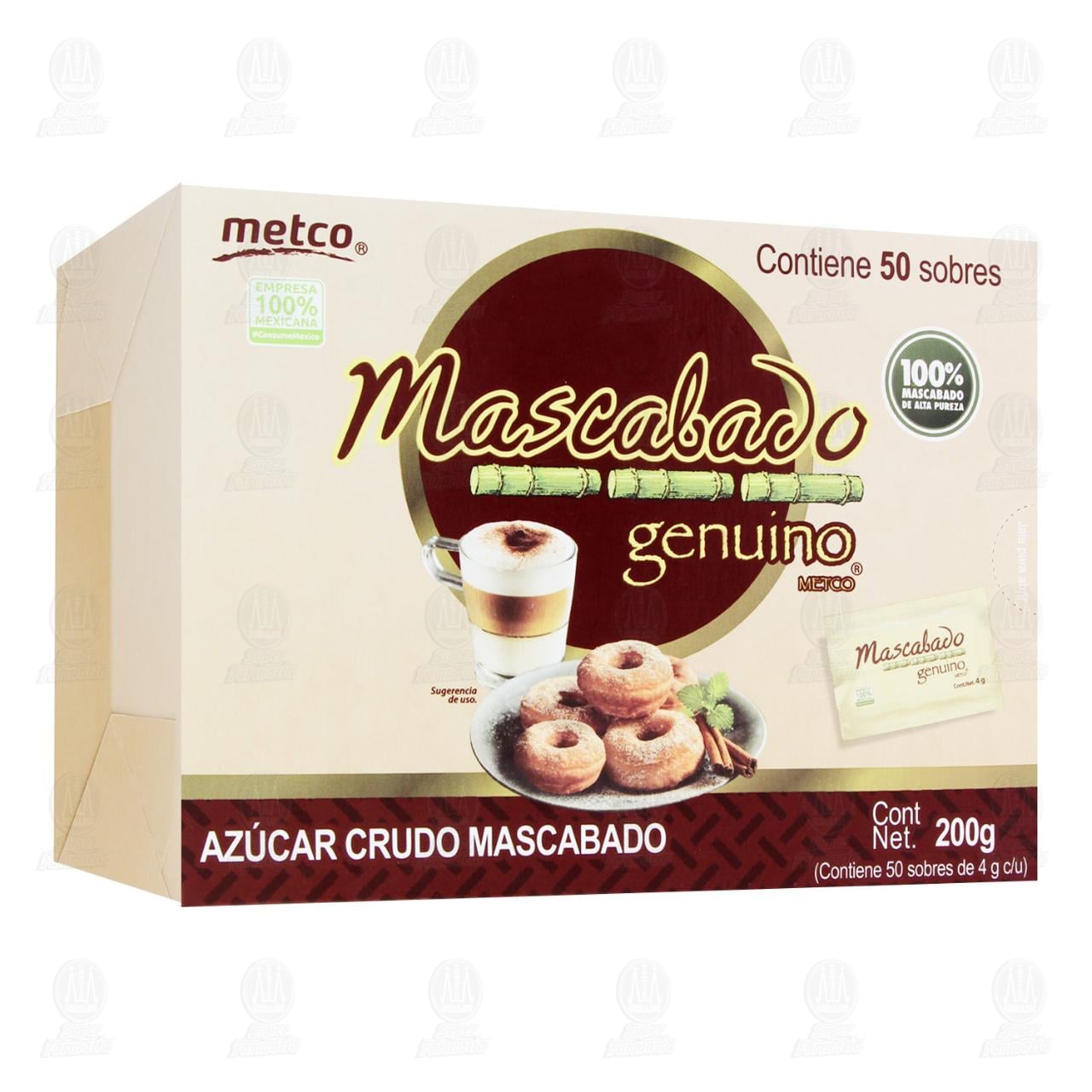 Az&uacute;car Metco Mascabado Genuino, 200 gr. image number 0