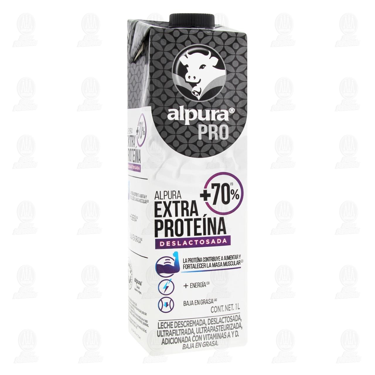 Imagen para Leche Deslactosada Alpura Extra Proteína, 1 l.