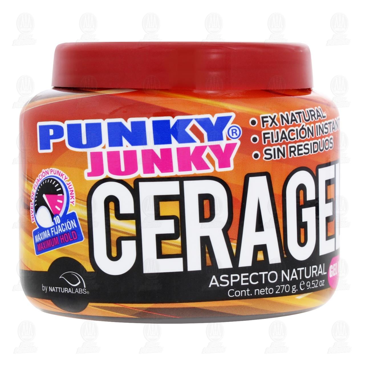 Imagen para Cera Gel para Cabello Punky Junky Aspecto Natural, 270 gr.
