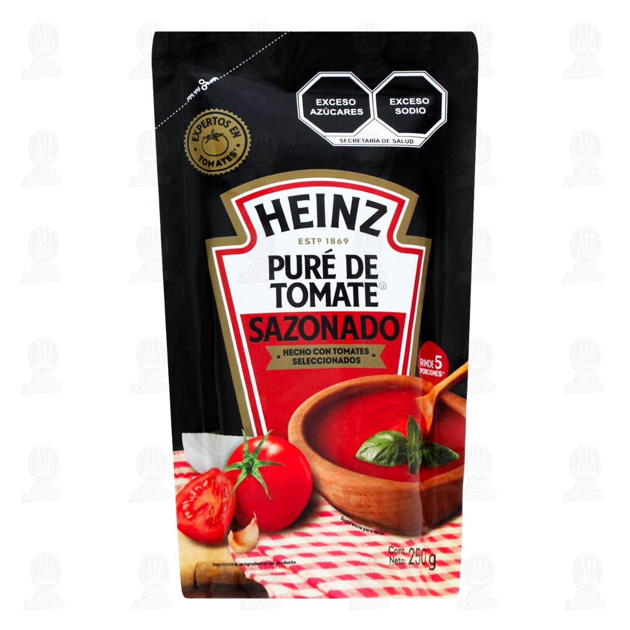 Imagen para Puré de Tomate Heinz Sazonado, 250 gr.