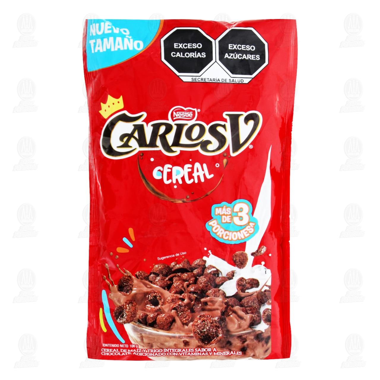 Imagen para Cereal Nestlé Carlos V Sabor Chocolate, 100 gr.
