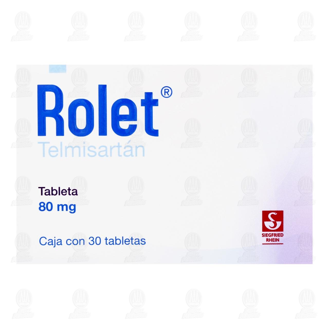 Rolet 80 mg, 30 Tabletas. image number 1