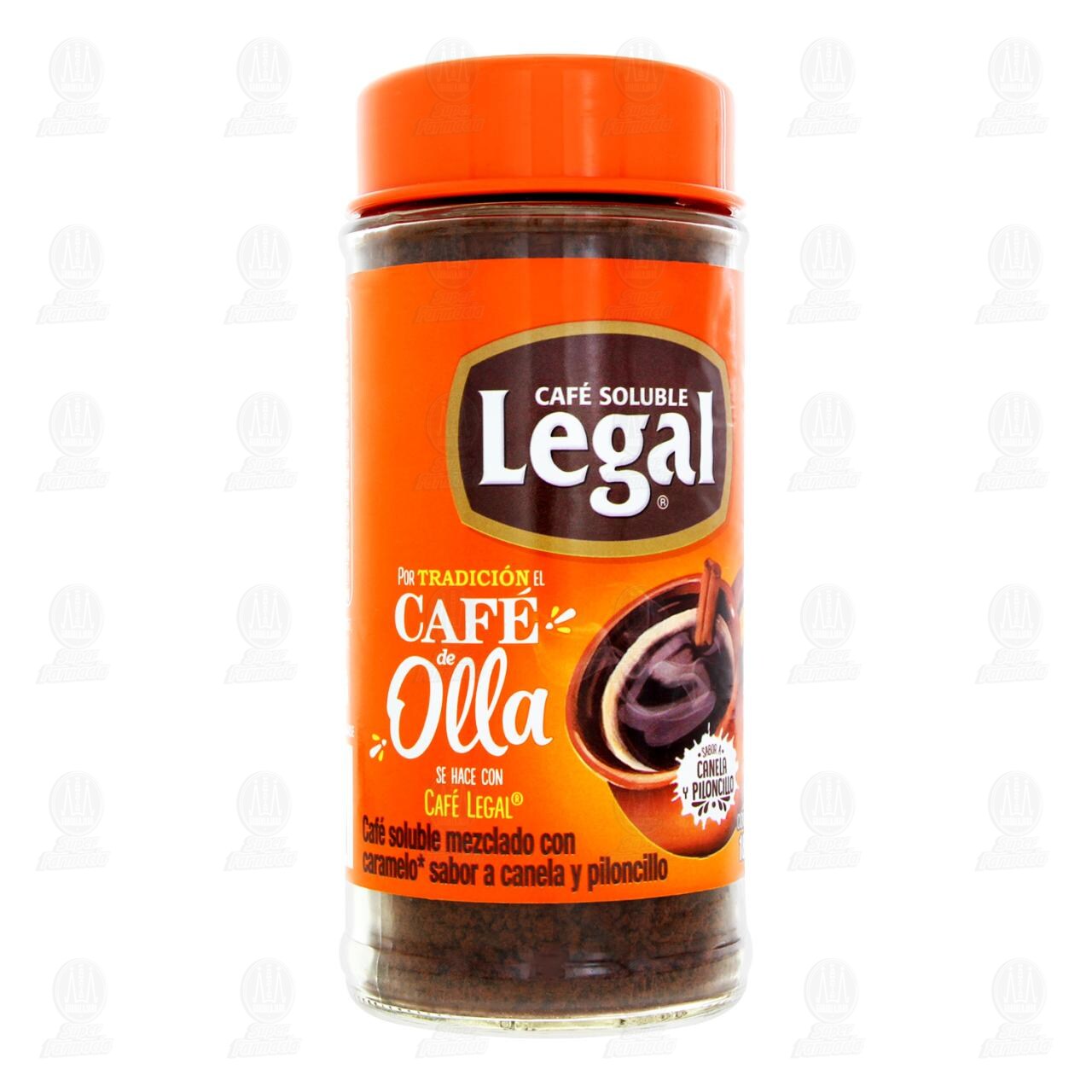 Caf&eacute; Soluble Legal de Olla Sabor Canela y Piloncillo, 180 gr. image number 0