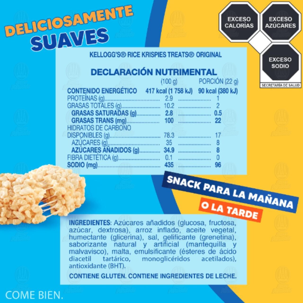 Barra de Cereal Kellogg´s Rice Krispies Treats Mega, 34 gr. image number 3