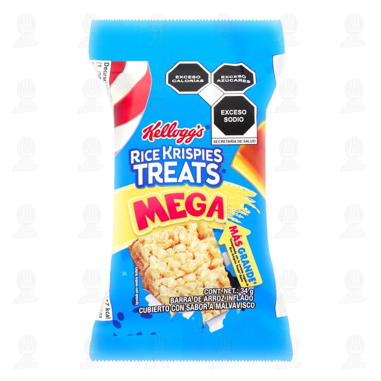 Barra de Cereal Kellogg´s Rice Krispies Treats Mega, 34 gr. image number 0