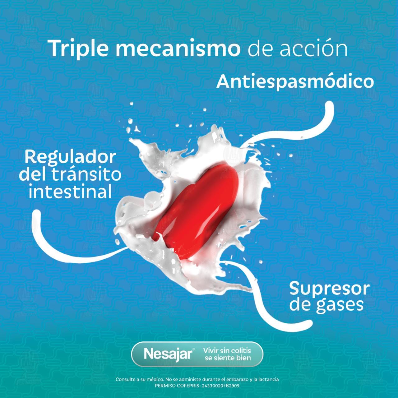 Nesajar 100mg/300mg, 32 Cápsulas. image number 2