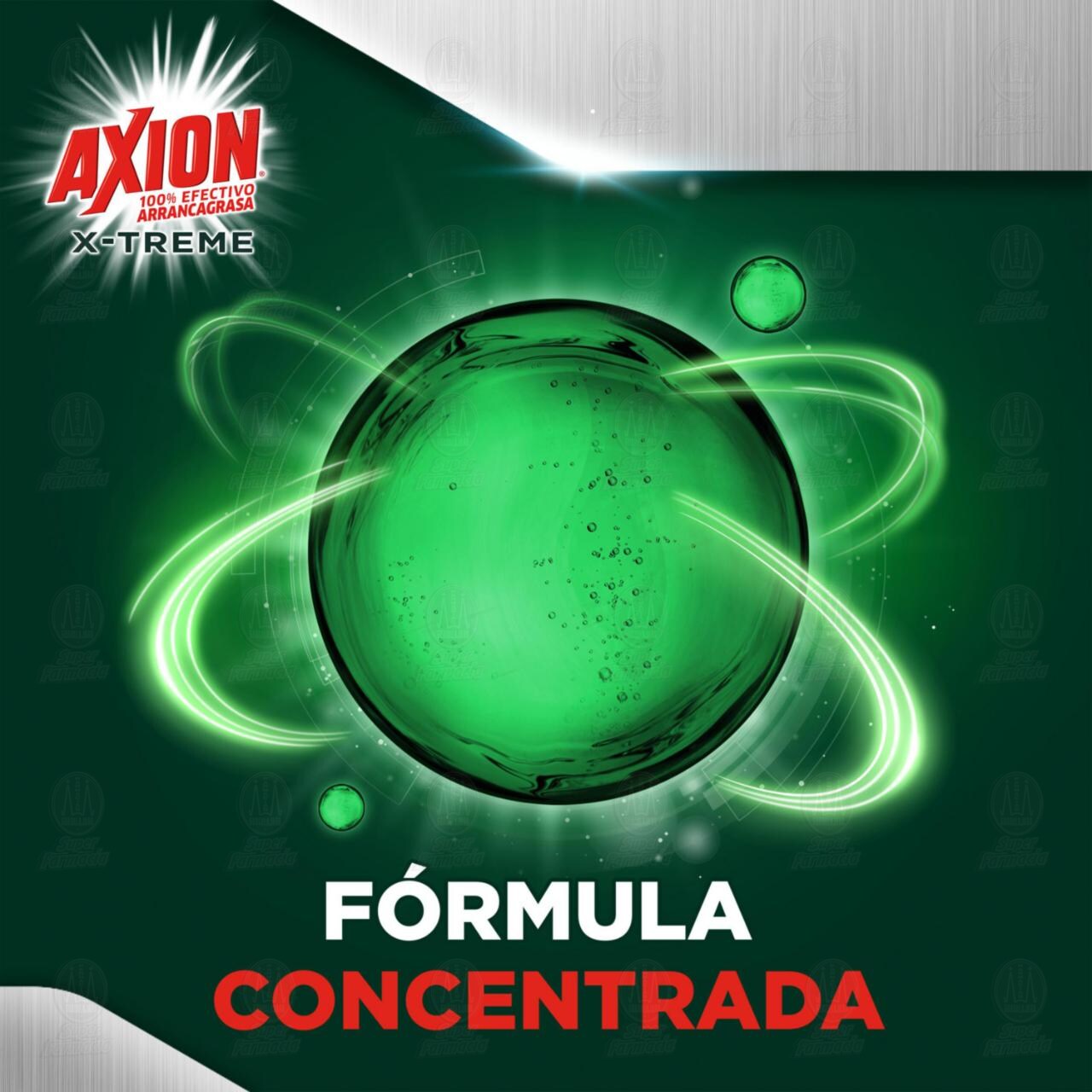 Lavatrastes L&iacute;quido Axion X-Treme, 1.1 l. image number 3