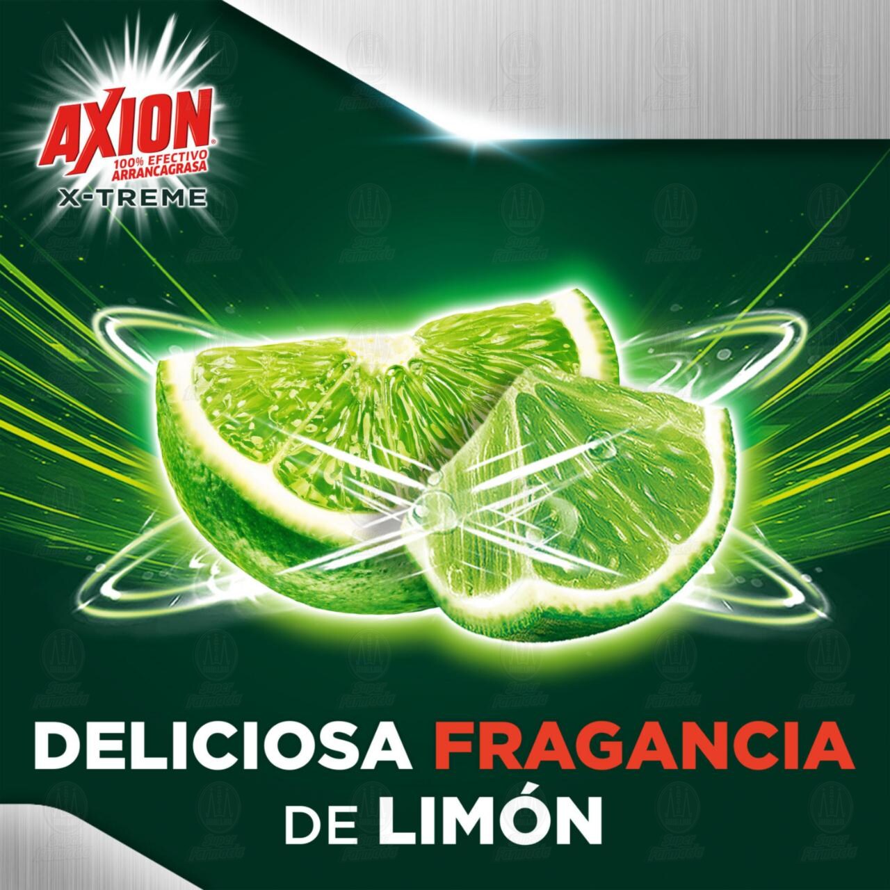 Lavatrastes L&iacute;quido Axion X-Treme, 1.1 l. image number 4