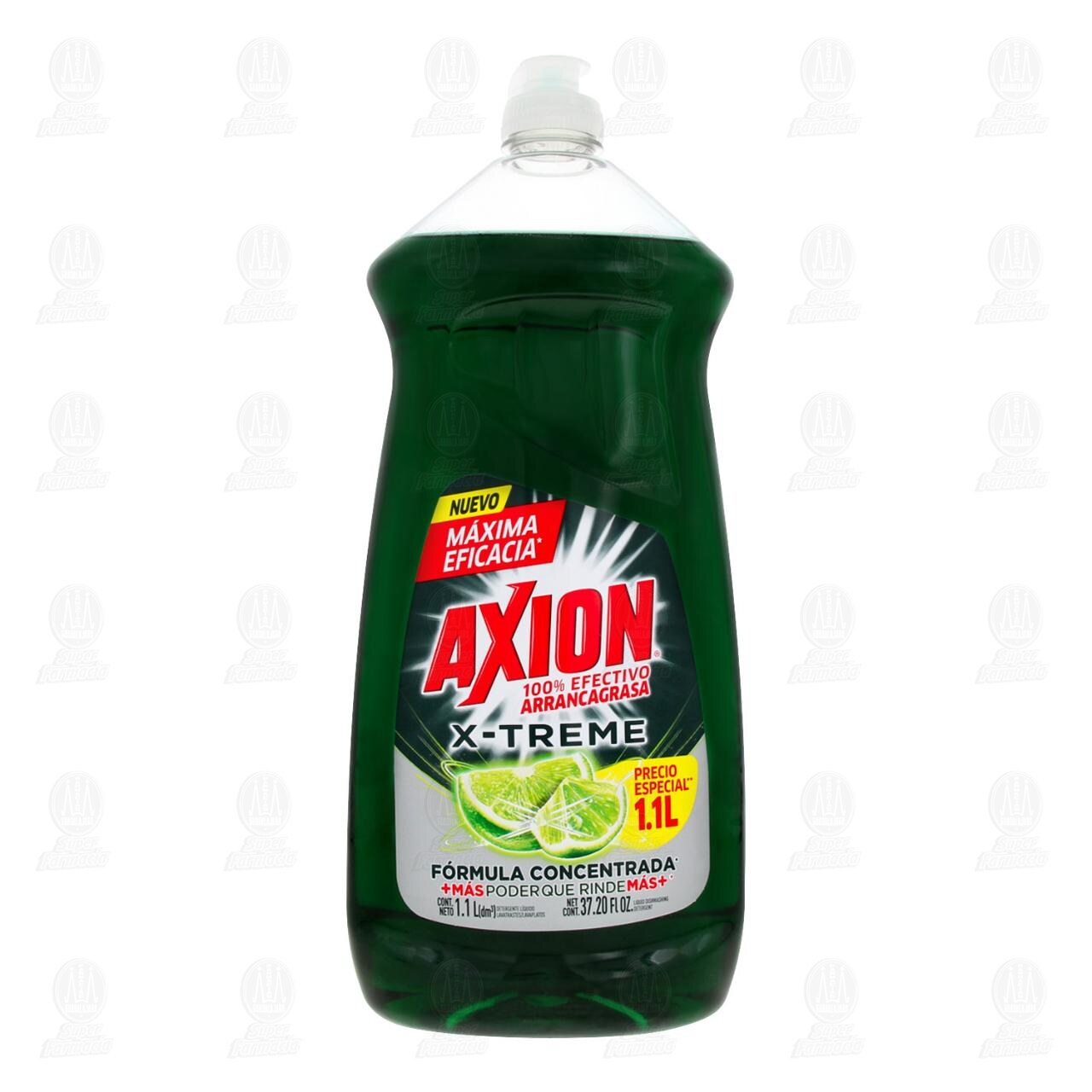 Lavatrastes L&iacute;quido Axion X-Treme, 1.1 l. image number 1