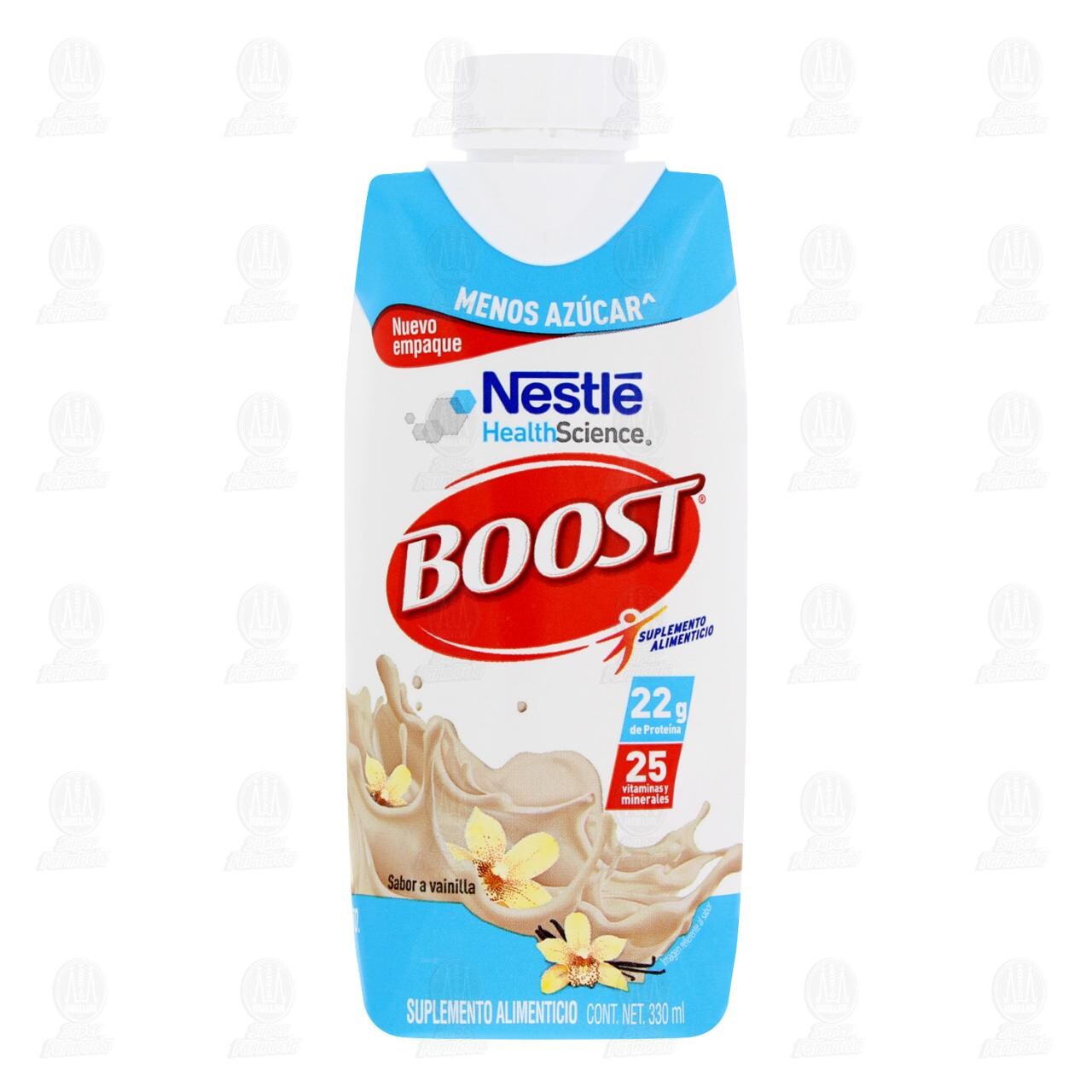 Suplemento Alimenticio Boost Menos Azúcar Sabor a Vainilla, 330 ml. image number 1