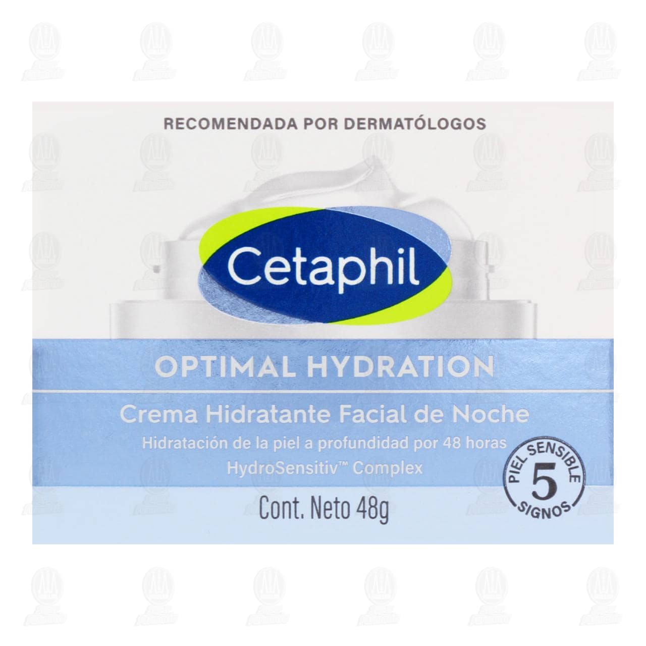 Cetaphil Optimal Hydratation Crema Hidratante Facial de Noche, 48 gr. image number 1