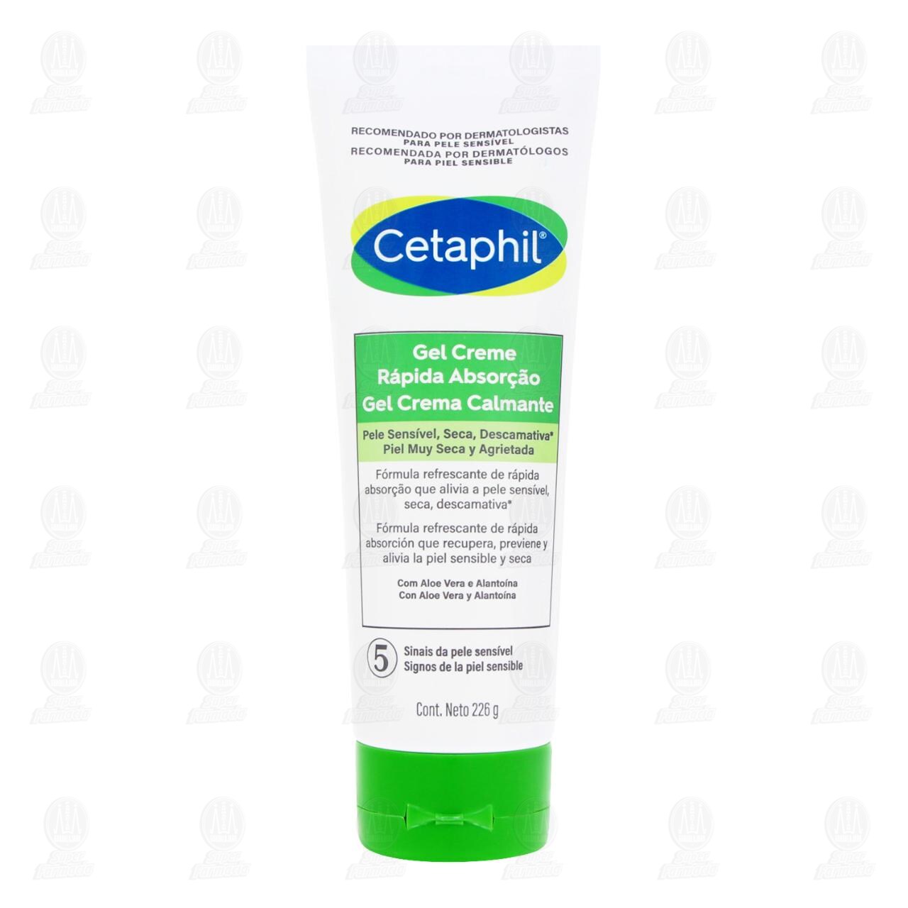 Cetaphil Gel Crema Calmante Piel Muy Seca y Agrietada, 226 gr.