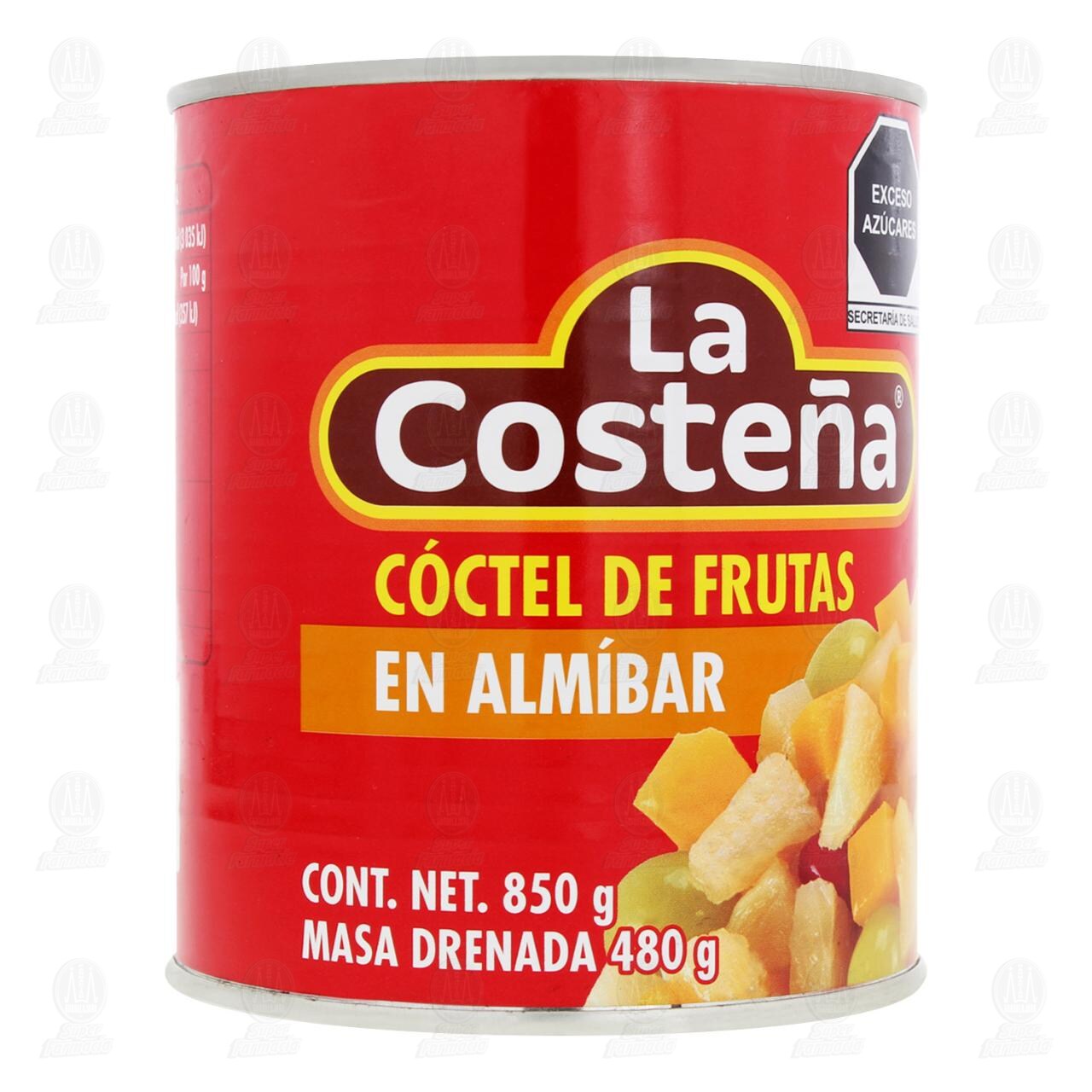 Cóctel de Frutas en Almíbar La Costeña, 850 gr.