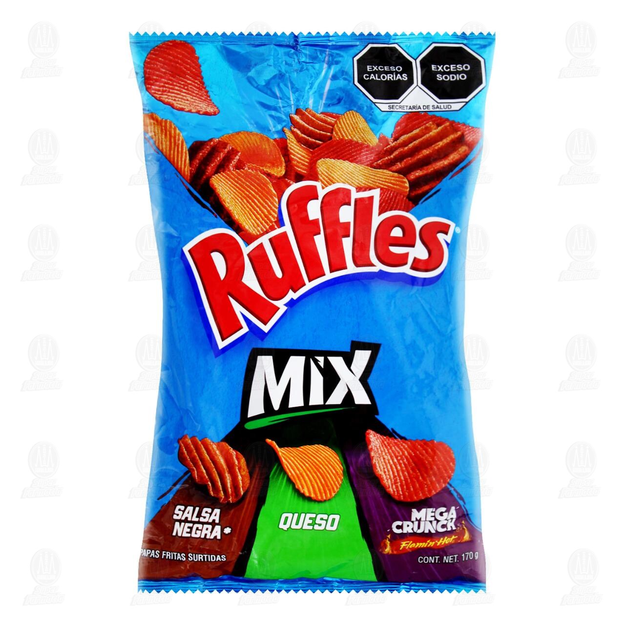 Papas Surtidas Ruffles Mix, 170 gr. image number 0