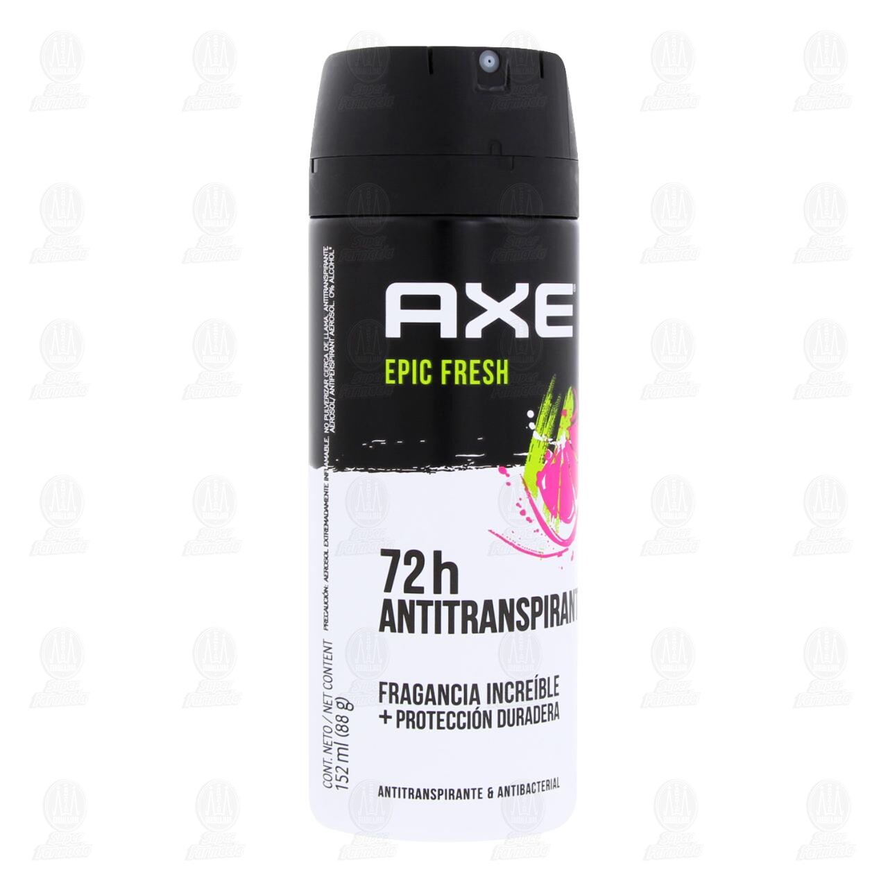 Antitranspirante Axe Epic Fresh 72H en aerosol, 152 ml. image number 0