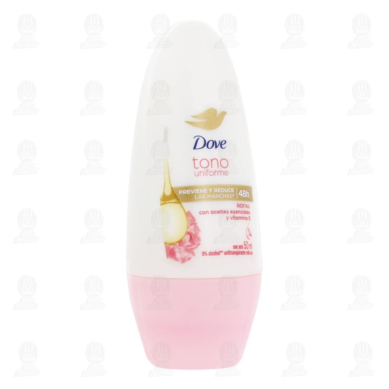 Antitranspirante Dove Tono Uniforme Rosas en Roll-On, 50 ml. image number 0