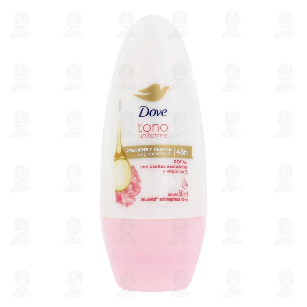 Antitranspirante Dove Tono Uniforme Rosas en Roll-On, 50 ml. image number 1