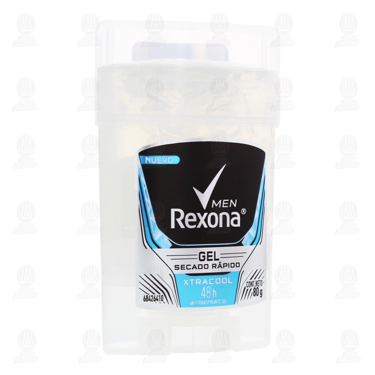 Imagen para Antitranspirante Rexona Men en Gel, 80 gr.